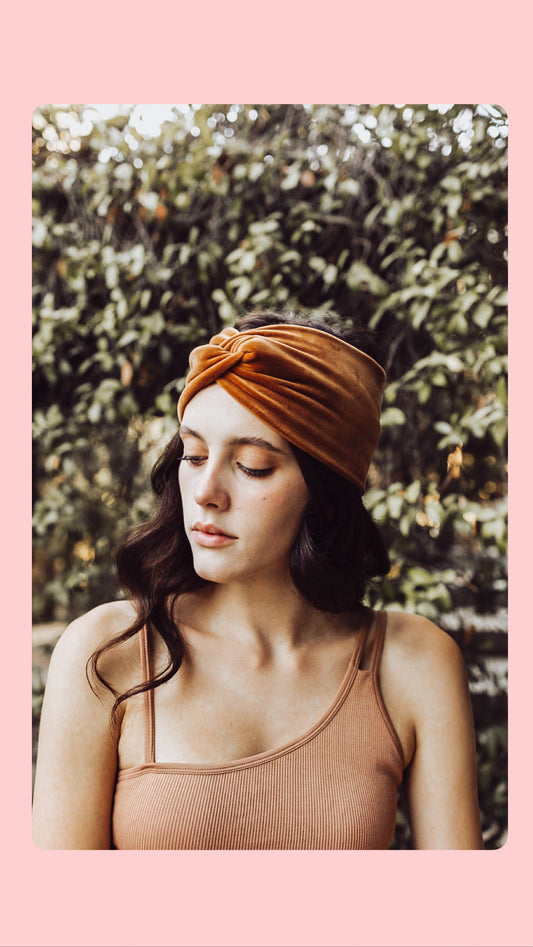 Super Soft Twisted Velvet Headbands
