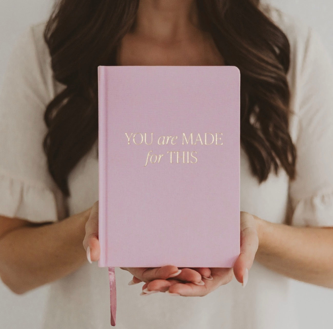 You Are Made For This Fabric Journal