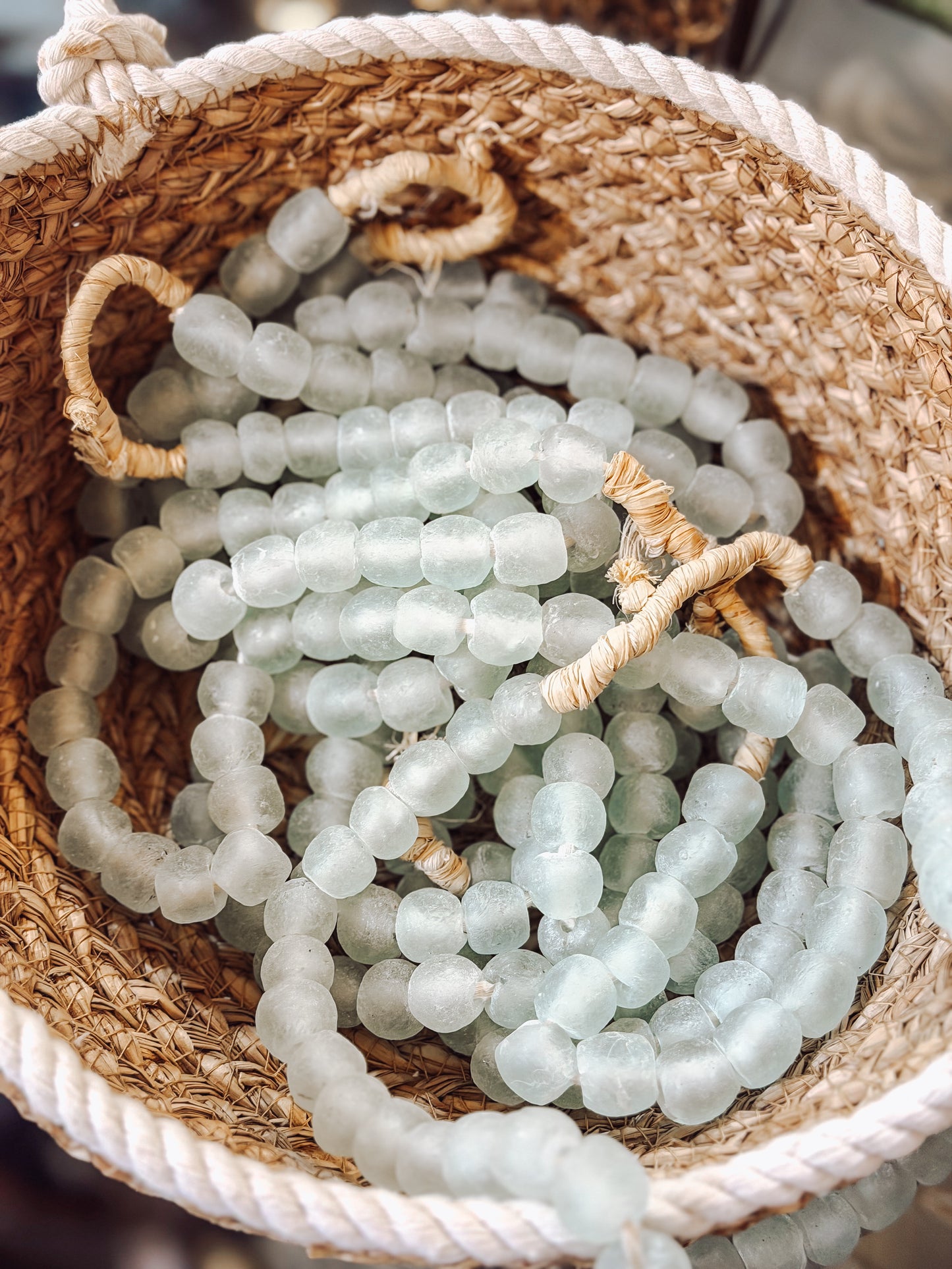 African Stone-Style Beads