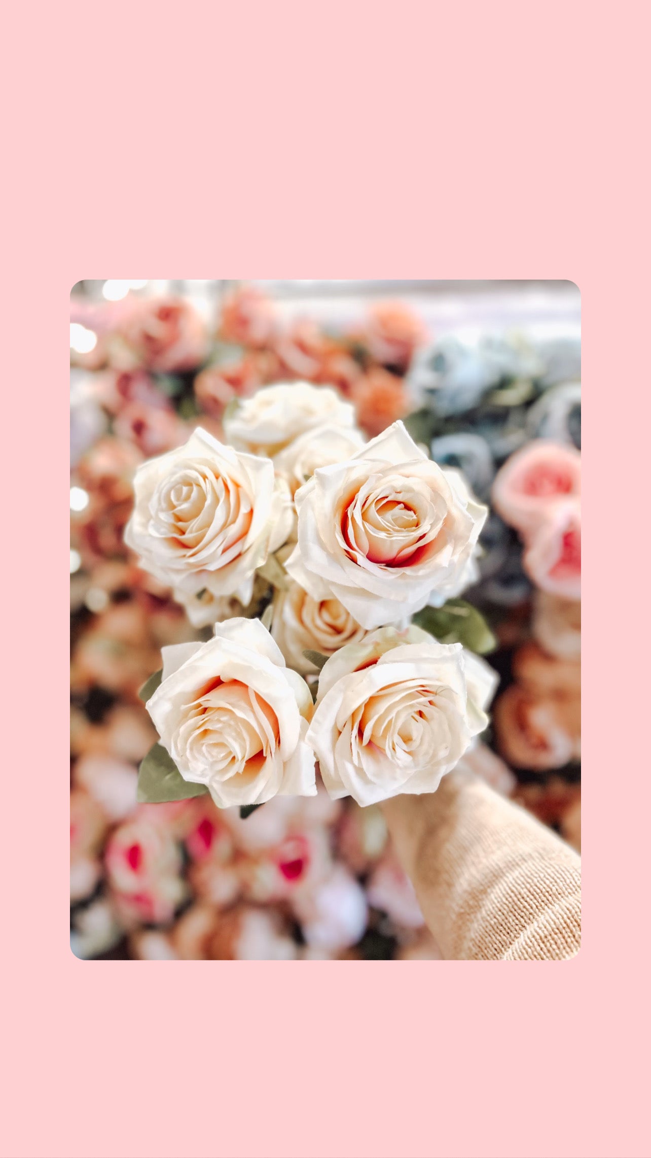 Artificial Rose Bundles