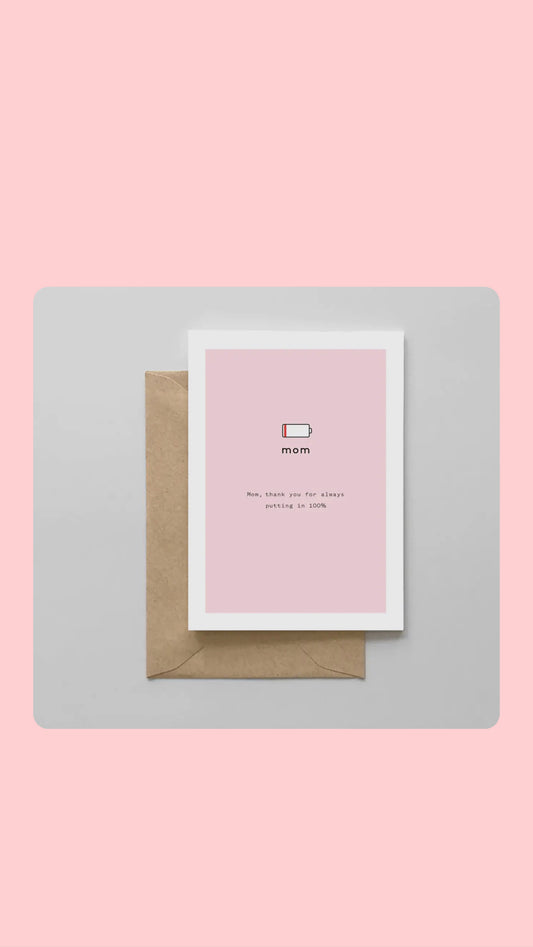 Mom Battery card