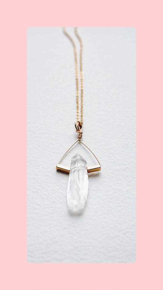 Crystal Pendant Necklace