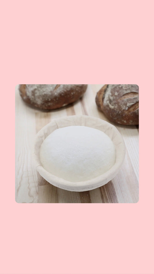 Round Proofing Basket and Liner