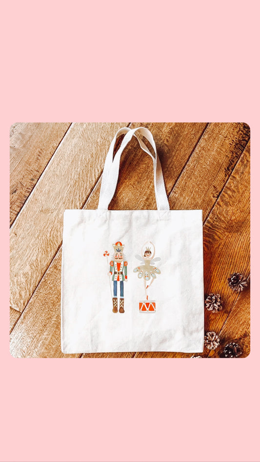 Nutcracker w/ Snow Queen Tote Bag
