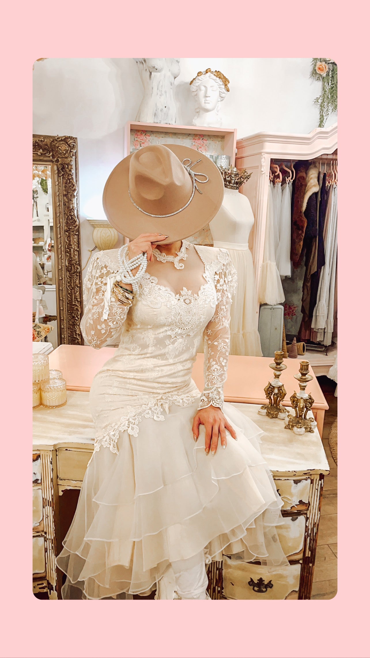 Timeless Elegance: Vintage Lace Dress