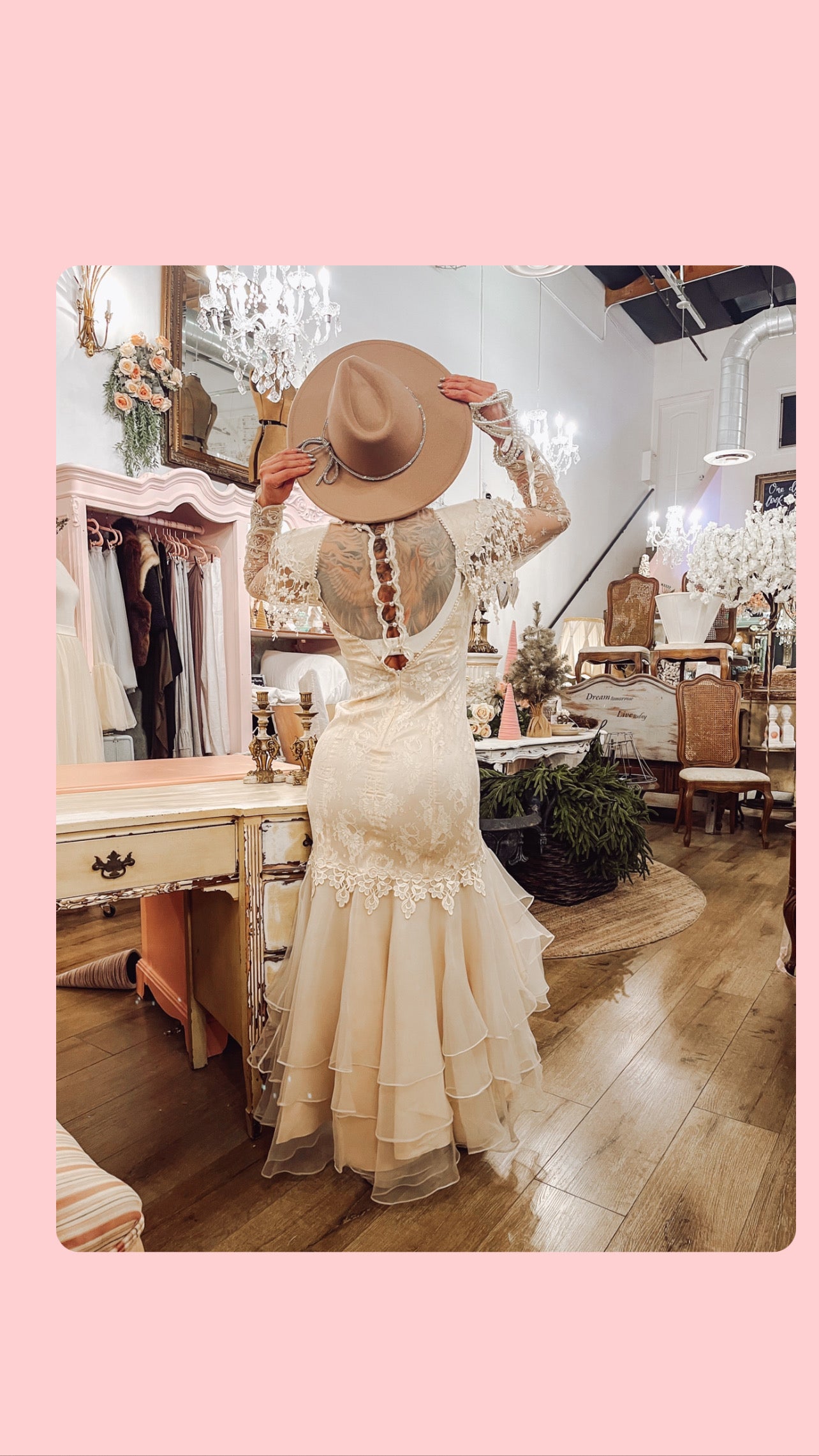 Timeless Elegance: Vintage Lace Dress