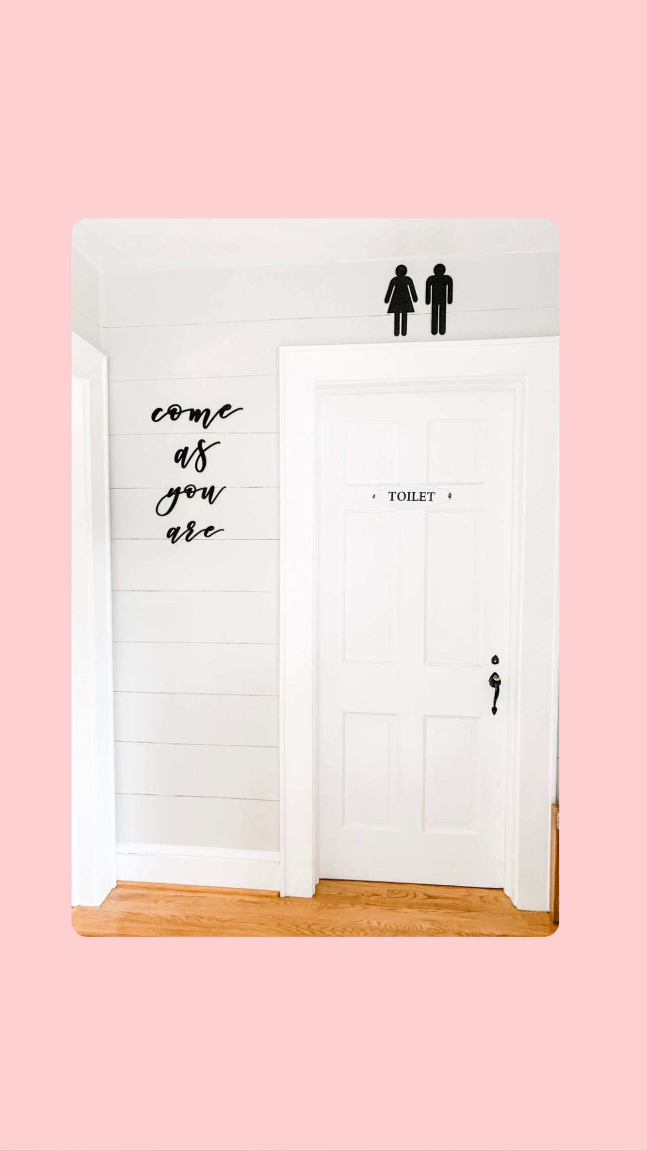 Bathroom Silhouettes pair
