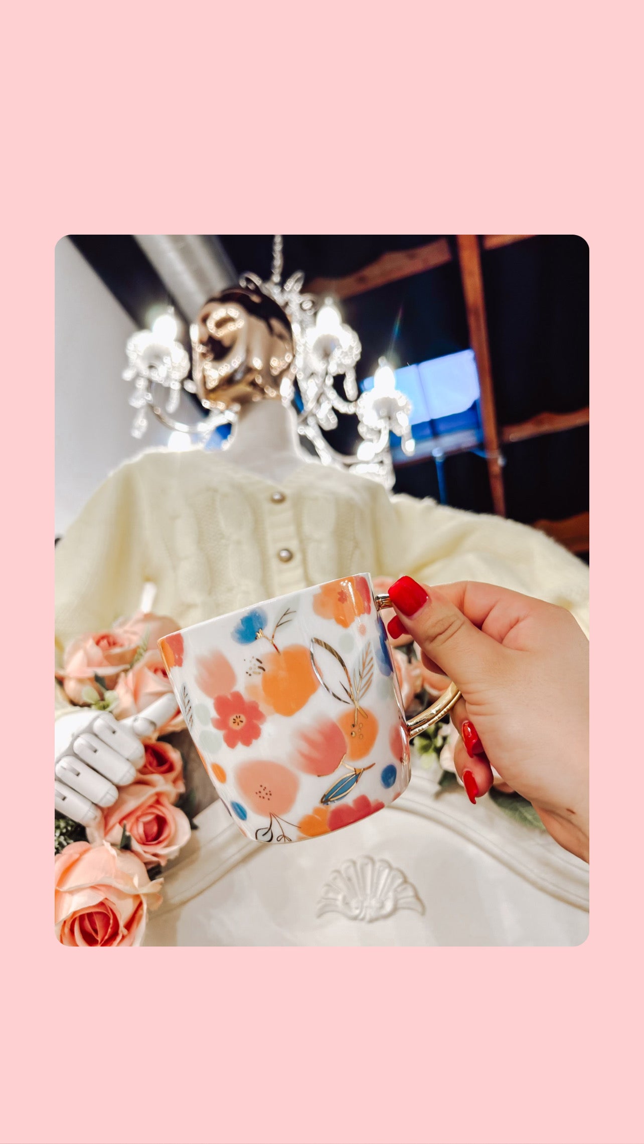Coffee Mug - Floral