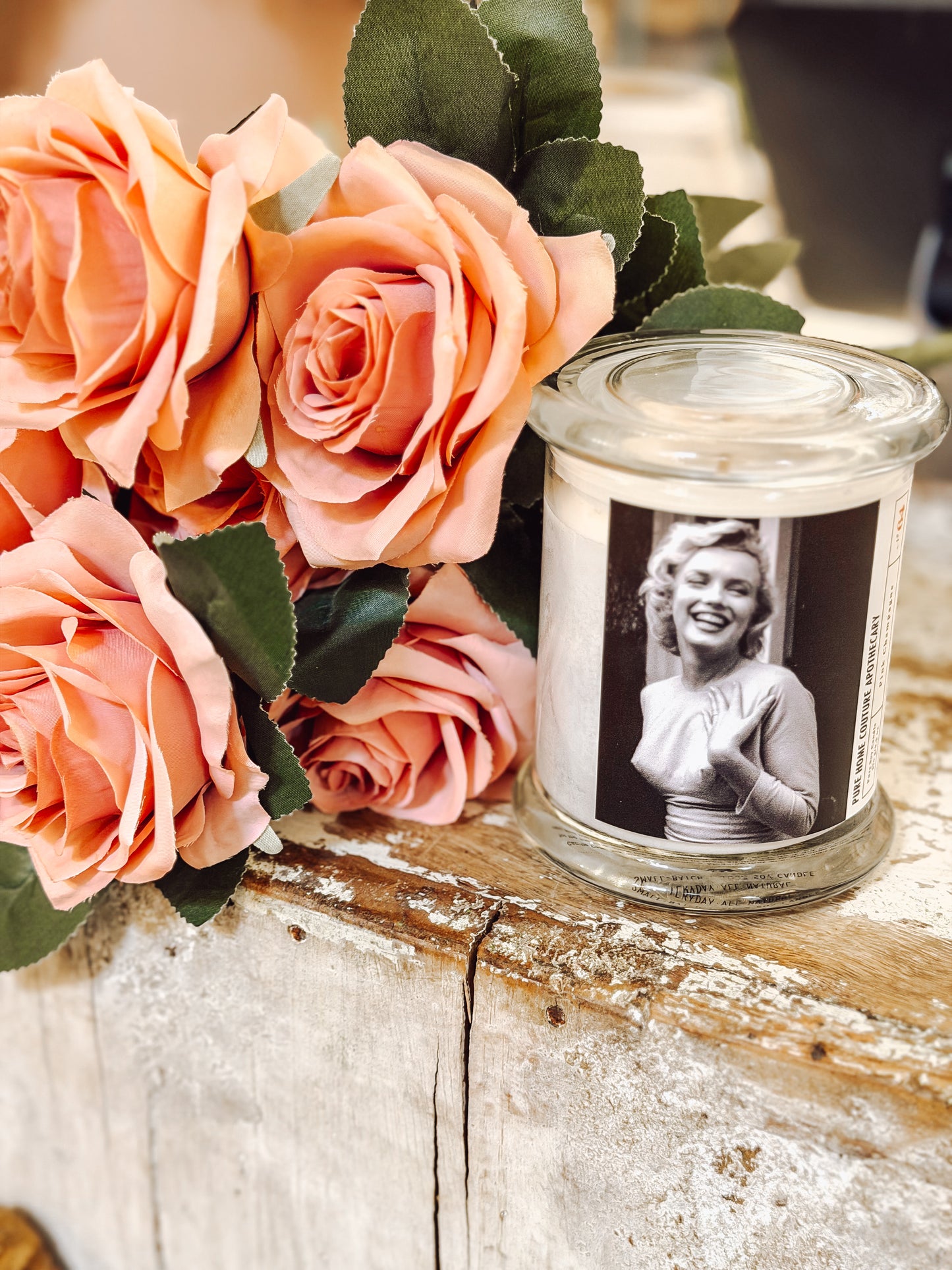 Marilyn white-Pink Champagne