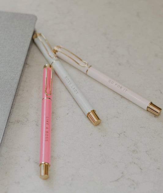 Boss Lady Metal Pen Set